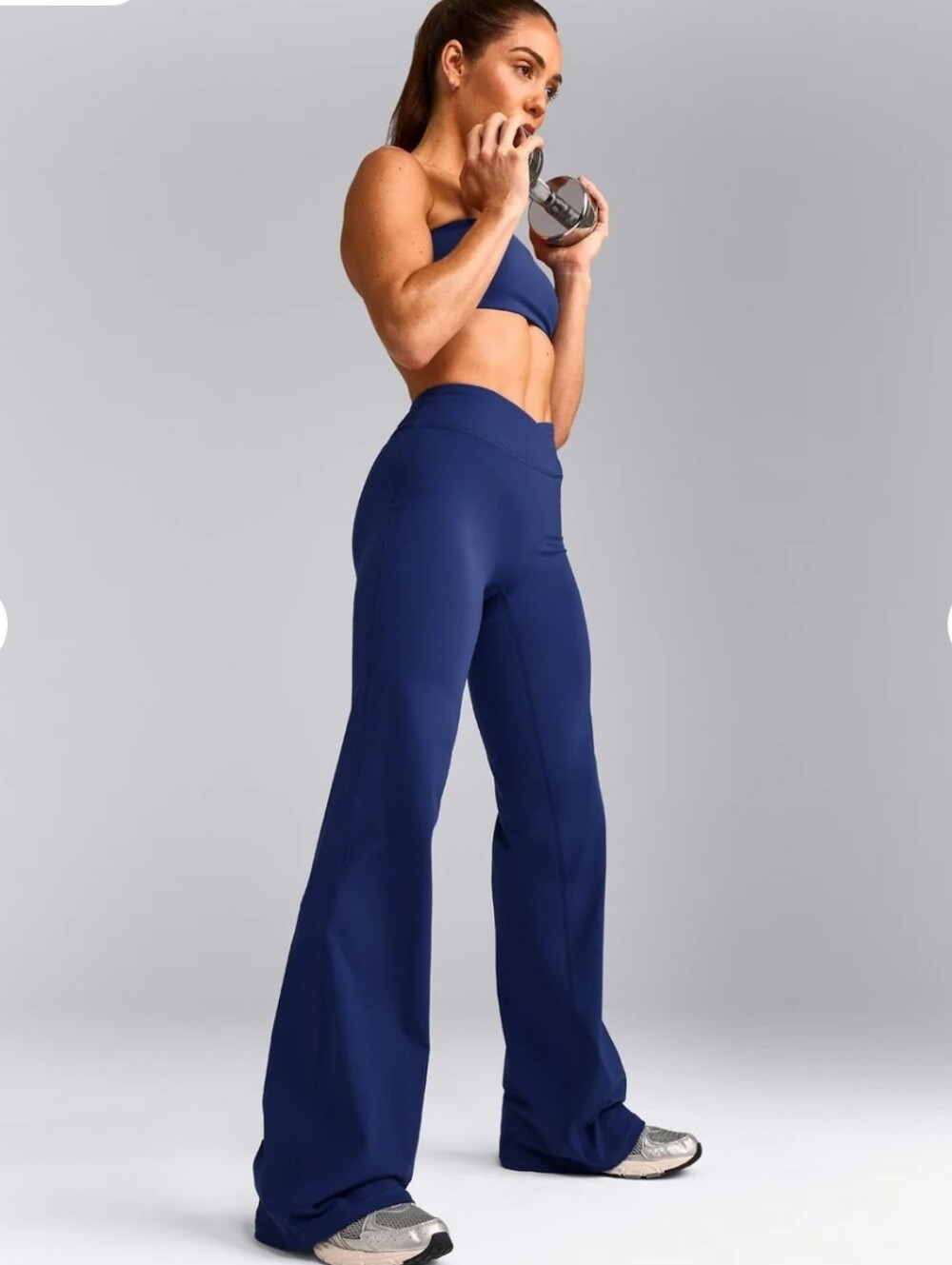 Oner Active UnifiedMove Wrap Flared Bottoms Varsity Blue- Long Length